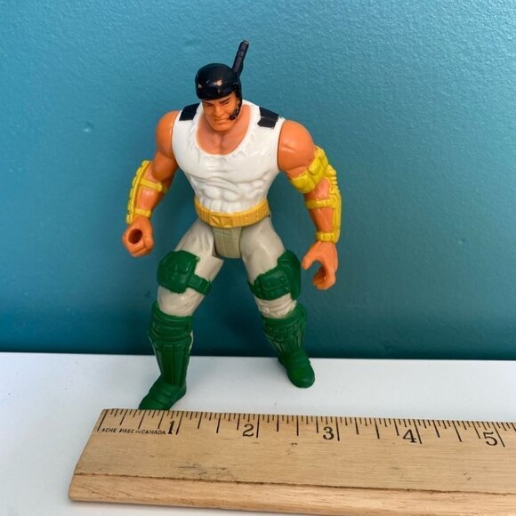 KENNER G.I. Joe Extreme Deluxe LT Stone With Ultra Slam Firepower 4" Inch 1995 - Picture 12 of 12
